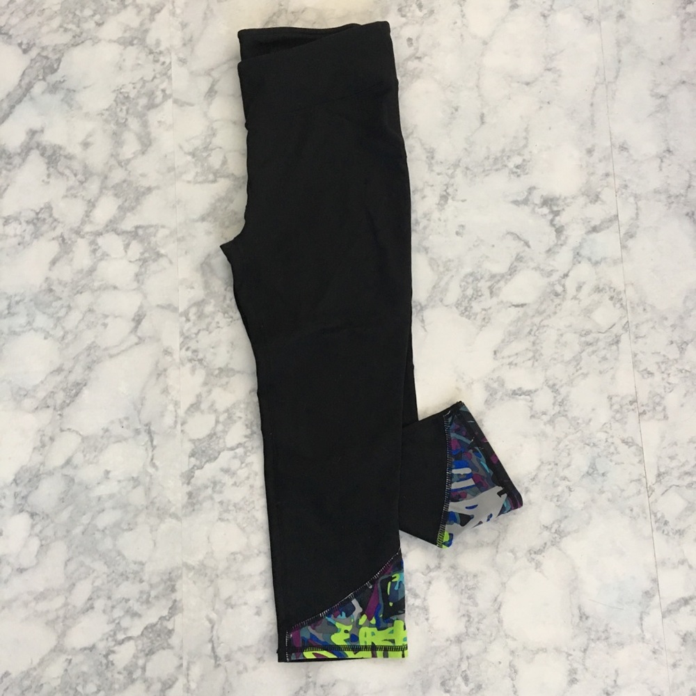 Fabletic cropped athletic legging small